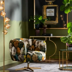 Scala Balls gulvlampe, seks lys, guld^KARE Best