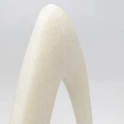 KARE Soft Shape dekorativt objekt, høj form, hvid, støbt sten