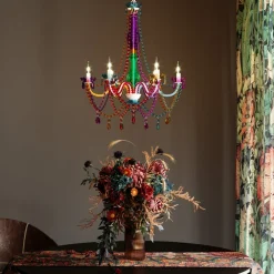 KARE Lysekroner|Pendellamper>Starlight Rainbow 6 lyskilder lysekrone