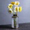 KARE Vase LA Noble, højde 30 cm, glas, guld/klar, håndlavet