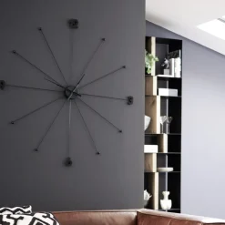 KARE vægur Like Umbrella, aluminium, polystyren, Ø 100 cm