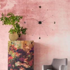 KARE vægur Like Umbrella, aluminium, polystyren, Ø 100 cm