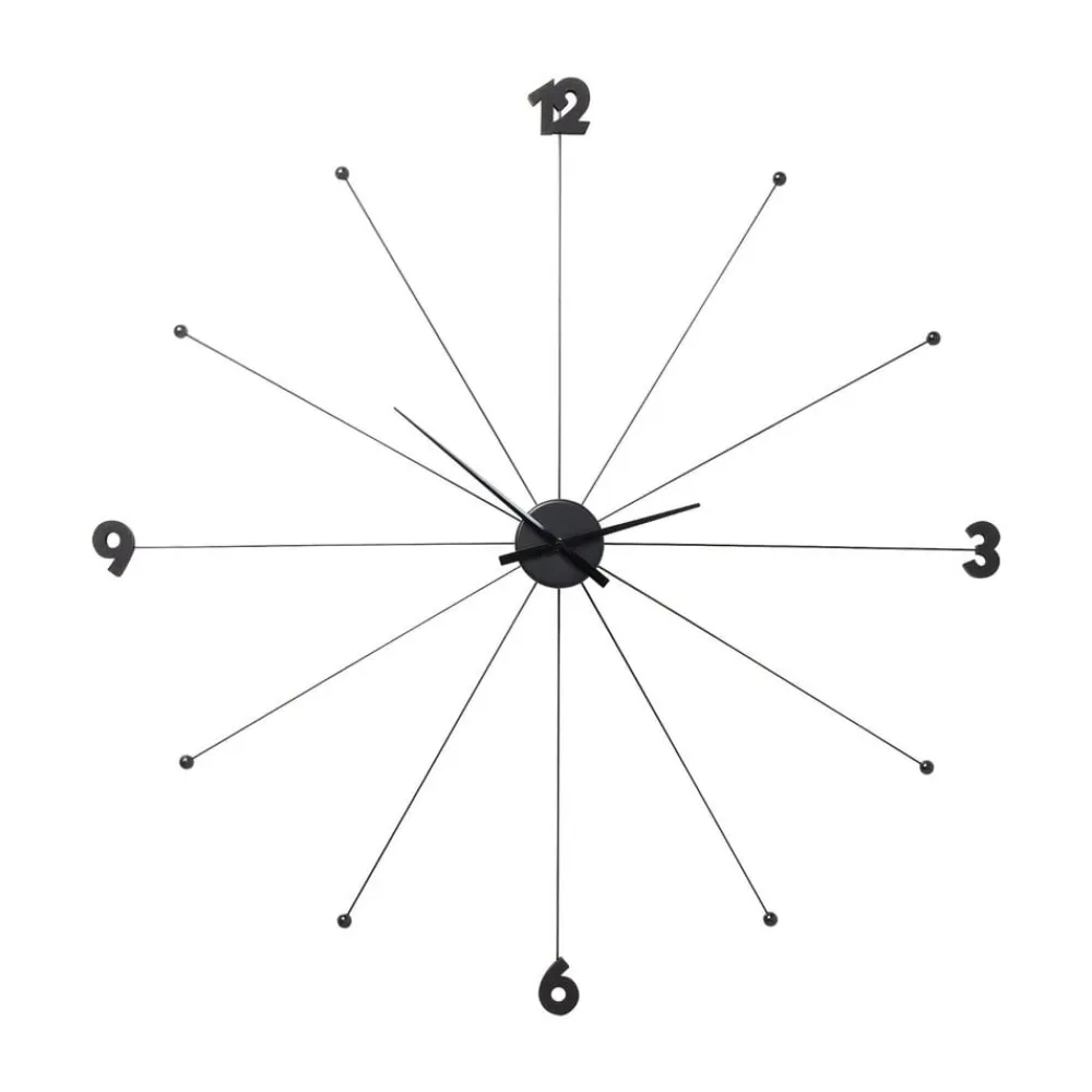 KARE vægur Like Umbrella, aluminium, polystyren, Ø 100 cm
