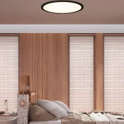 Näve Karl LED-loftslampe, CCT, RGB-baggrundsbelysning, Ø 54 cm