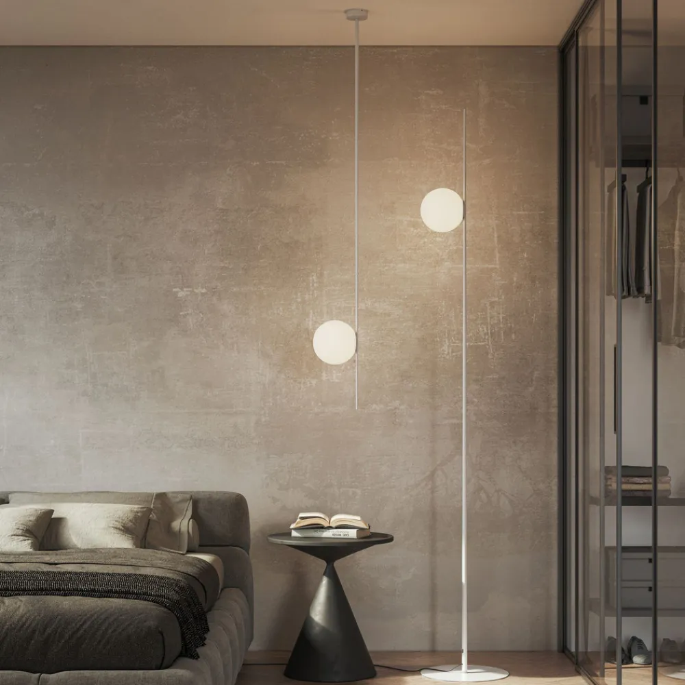 Karman Udendørs Loftlamper>Atmosphere udendørs loftlampe, hvid, 133 cm, plast