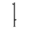Karman Gadebelysning>LED-gadelampe Jaco, 84,3 cm, brun aluminium 2 lyskilder.