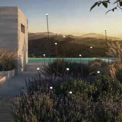 Karman Gadebelysning>LED-gadelampe MINUIT, højde 60 cm, sort, IP65