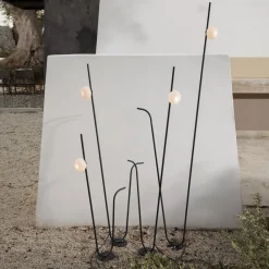 Pois gulvlampe, spyd IP65 3.000 K, 158 cm^Karman Discount