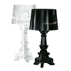 Bourgie - LED-bordlampe, transparent^Kartell
