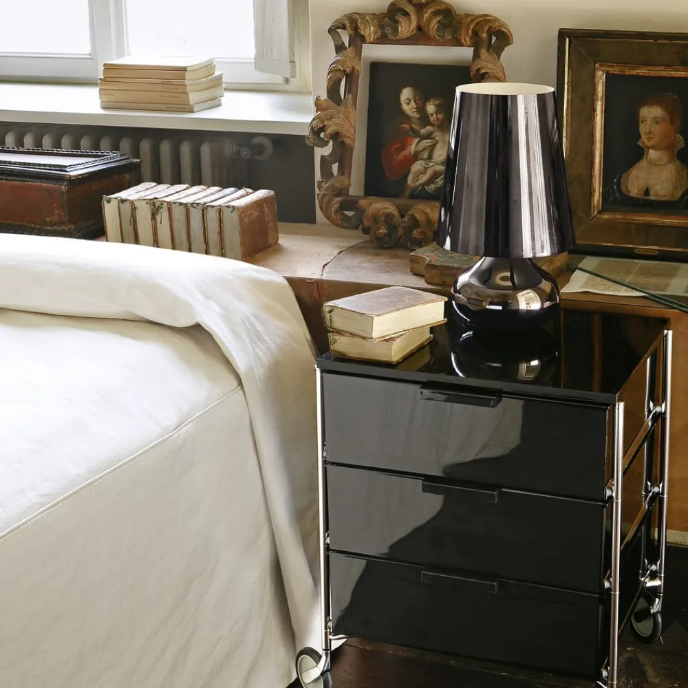 Kartell Bordlamper>Cindy LED-bordlampe, platin metallisk