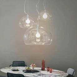 FL/Y - LED-pendellampe, transparent^Kartell Best
