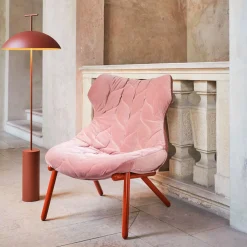 Kartell Geen-A LED-gulvlampe, teglrød