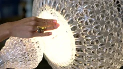 Kartell Kabuki - LED-gulvlampe, grøn