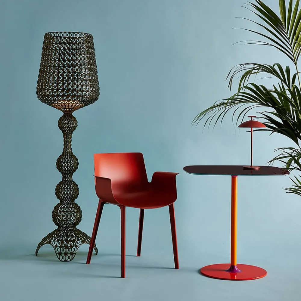 Kartell Kabuki - LED-gulvlampe, sort