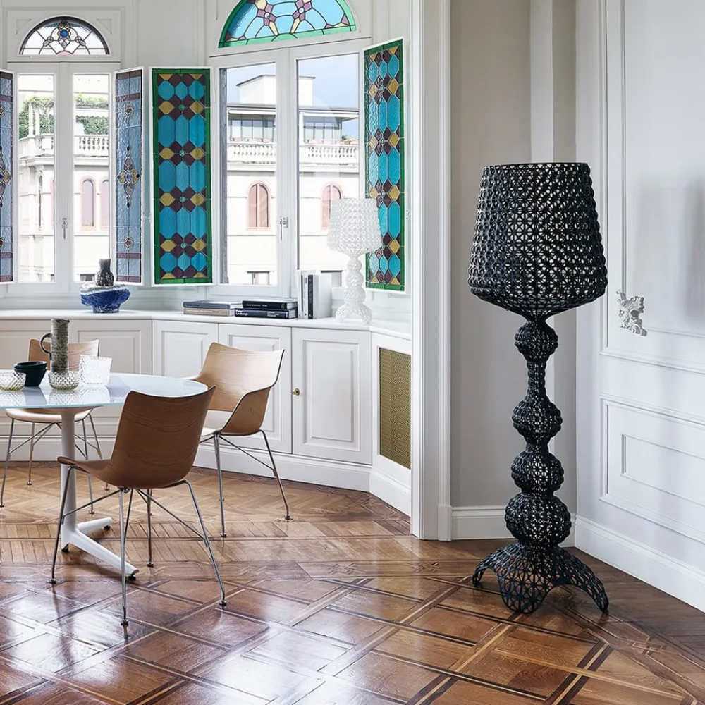 Kartell Kabuki - LED-gulvlampe, sort