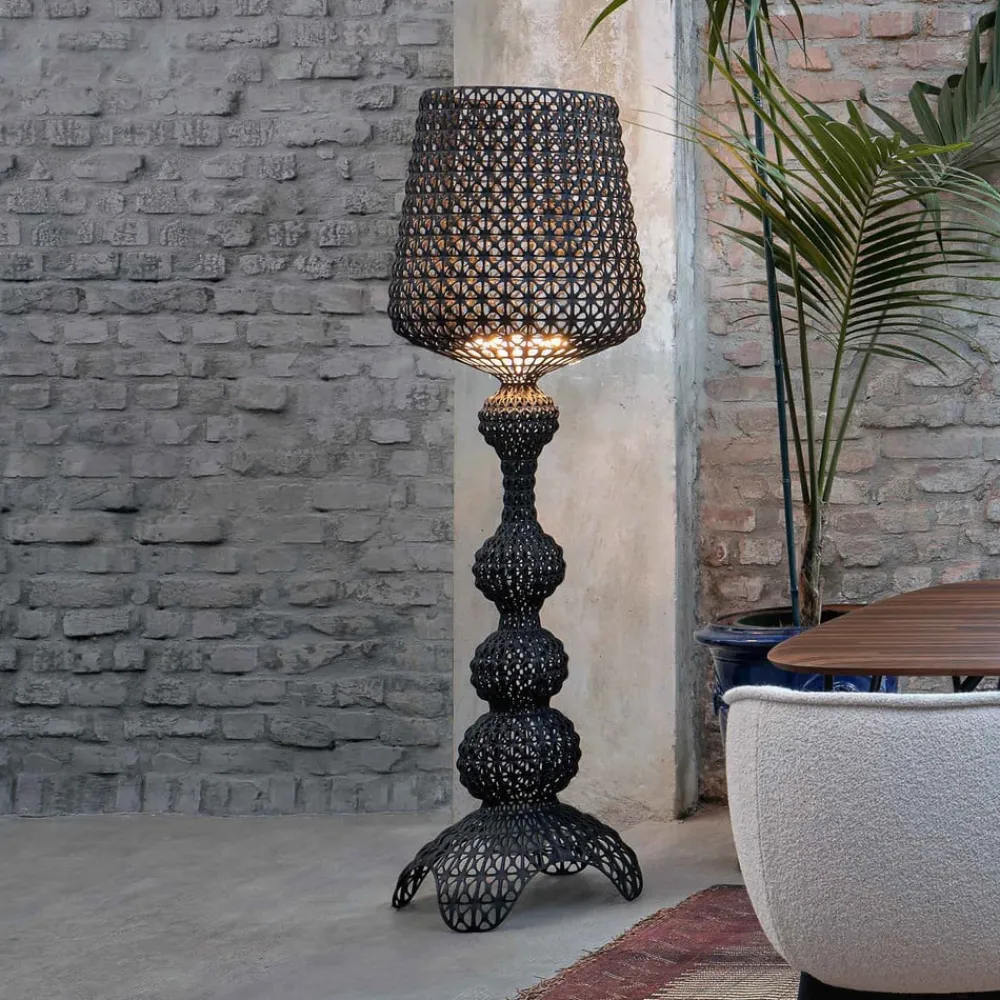 Kartell Kabuki - LED-gulvlampe, sort