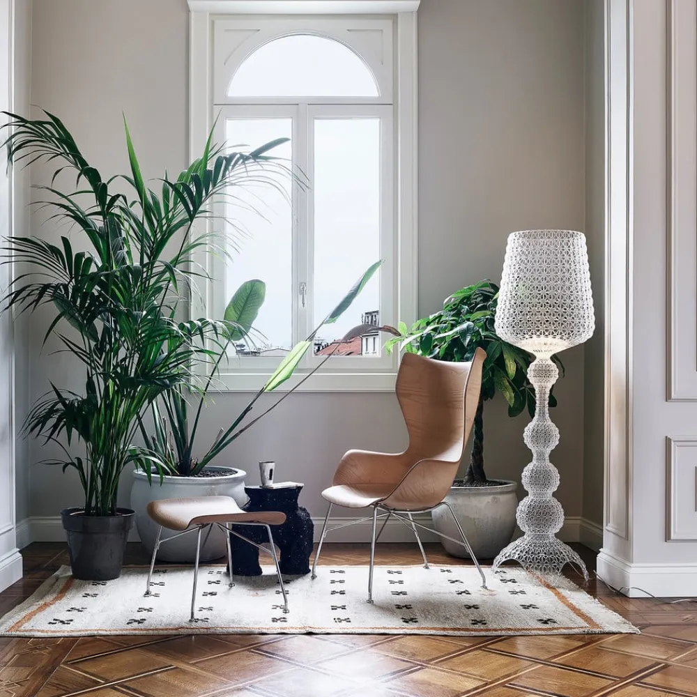 Kartell Gulvlamper>Kabuki - LED-gulvlampe, transparent