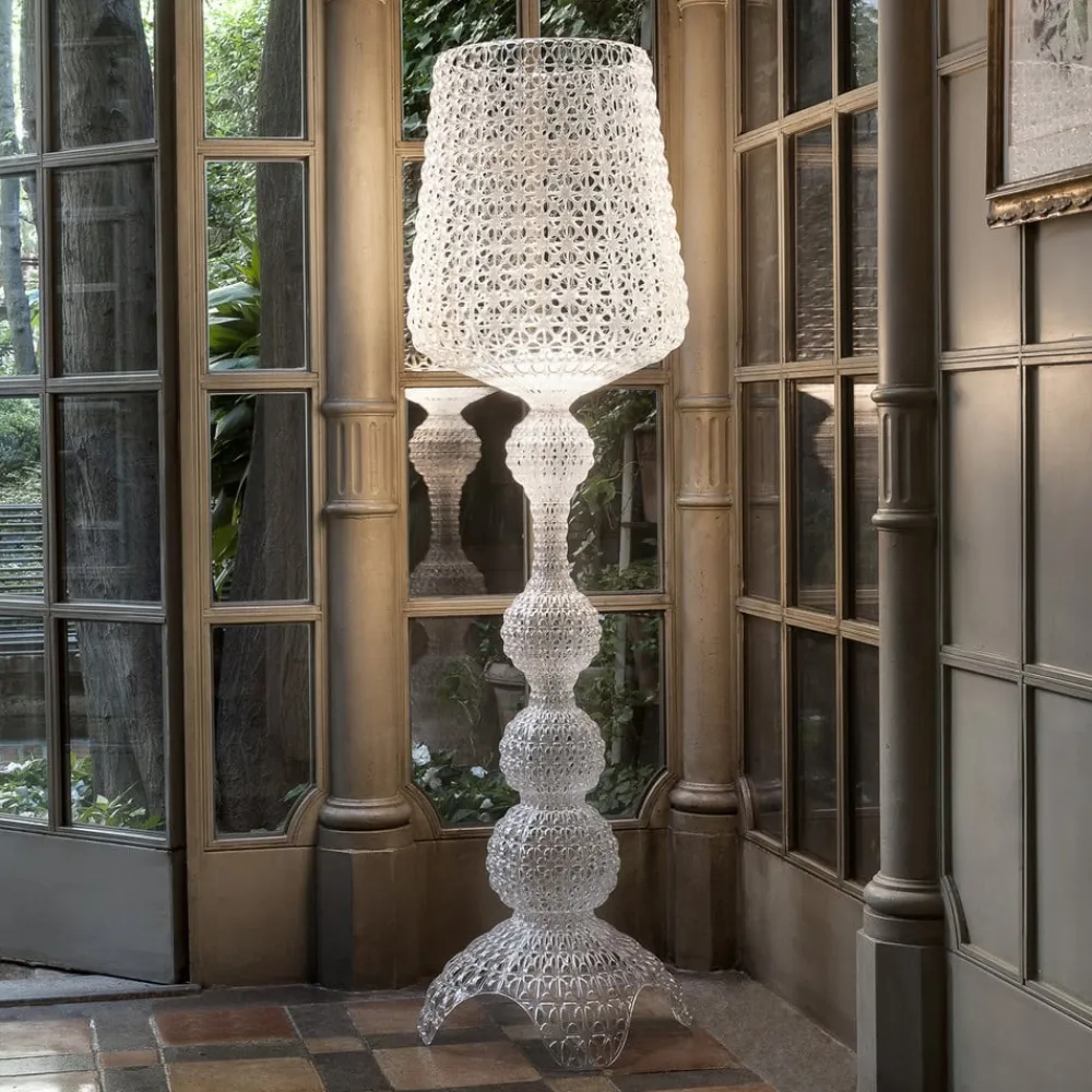 Kartell Gulvlamper>Kabuki - LED-gulvlampe, transparent