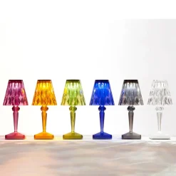 Kartell Dekorationsbelysning>LED-bordlampe Batteri, 30 cm, røggrå, IP54