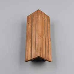 Karuni væglampe, naturlig, træ, metal, E14^Trio Lighting Sale