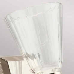 Kayva LED-væglampe, IP44, 1-lys, poleret nikkel^Quintiesse Sale