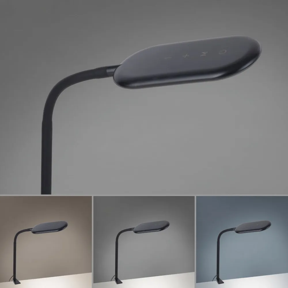 JUST LIGHT. GmbH Kelly LED-klemmelampe, CCT, kan dæmpes