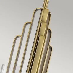 Kimrose hængelampe, 3 lyskilder, messing^Quintiesse