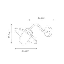 Elstead Væglampe Med Sensor|Terrassebelysning><noscript><img width=