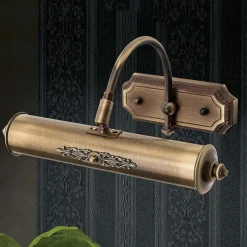 Klassisk gallerilampe Gustav i messing 30cm^ORION Online