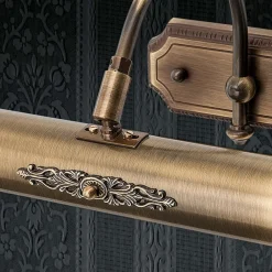 Klassisk gallerilampe Gustav i messing 30cm^ORION Online