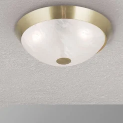 ORION Klassisk loftslampe Jaya med glasskærm, 34 cm