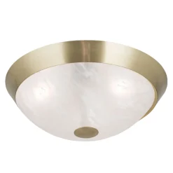 ORION Klassisk loftslampe Jaya med glasskærm, 34 cm