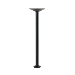 KLEWE Keope LED-vejlampe, antracit, højde 80 cm, IP65