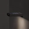 LED-solcellelampe ALA WALL, antracit, aluminium, IP65^KLEWE Online