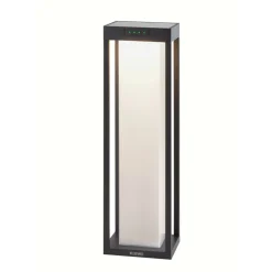 LED-solcellelampe RADIA MAXI MOON, antracit, 50 cm, IP65^KLEWE Discount