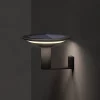 LED-væglampe Keope, antracit, Ø 21 cm aluminium IP65^KLEWE Outlet