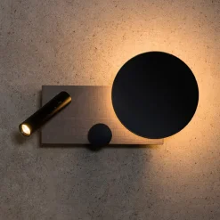 Kløver LED-væglampe, grå, højre variant^FARO BARCELONA Outlet