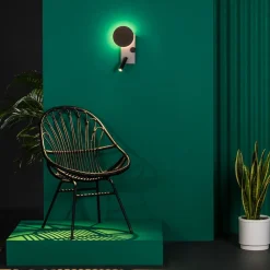 Kløver LED-væglampe, grå, højre variant^FARO BARCELONA Outlet