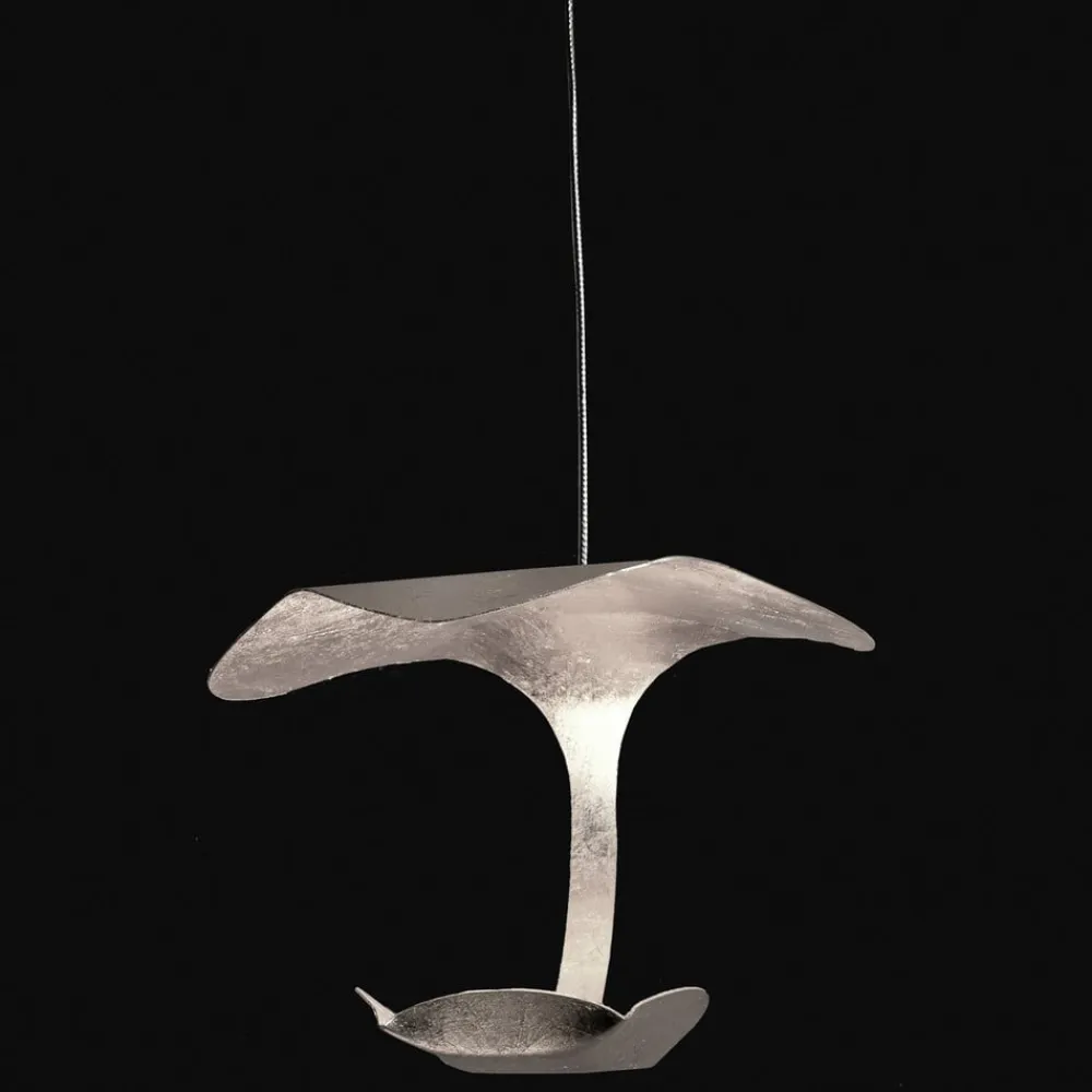 Knikerboker Pendellamper>Le Gigine LED-hængelampe, sølv