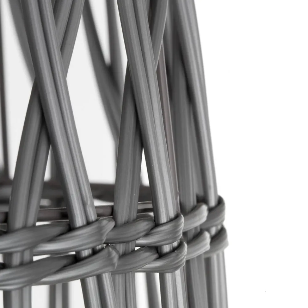 STAR TRADING Knute lampeskærm, uden fatning, Ø 30 cm, grå