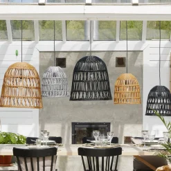 STAR TRADING Knute lampeskærm, uden fatning, Ø 30 cm, grå