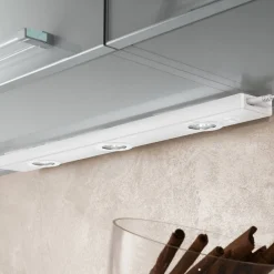 EGLO Kob LED-underskabslampe med kontakt, hvid