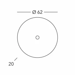 Kolarz Moon væglampe, kobberfarvet, Ø 62 cm, metal/glas^austrolux Clearance