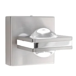 Q-Smart-Home Kontrollerbar LED-væglampe Fisheye, fjernbetjening