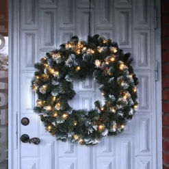 Krans Sixten med 60 lysdioder, 70 cm^STAR TRADING Online