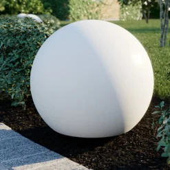 Nowodvorski Lighting Dekorationsbelysning|Terrassebelysning>Kugleformet lampe Cumulus L til haven, Ø 60 cm