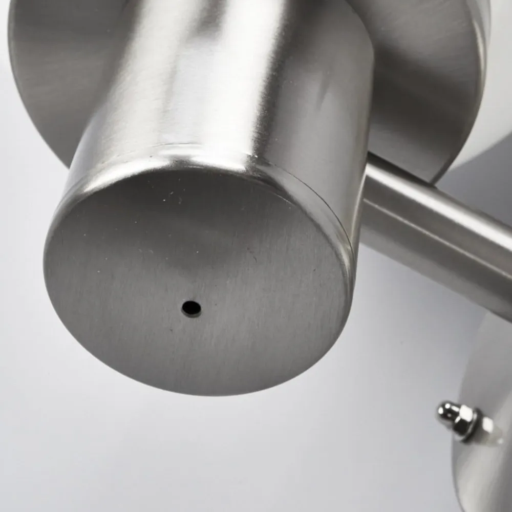 Lindby Væglamper>Kugleformet udendørs væglampe Samuel, stål