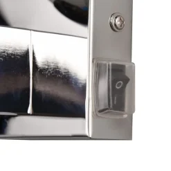 Kula væglampe til badet, glasskærm IP44 krom^Trio Lighting Sale