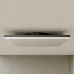 Lucande Kvadratisk LED-loftslampe Henni udendørs