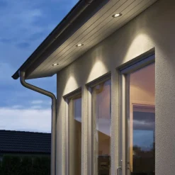 Konstsmide Lampe til indbygning i loftet, m. Power LED'er